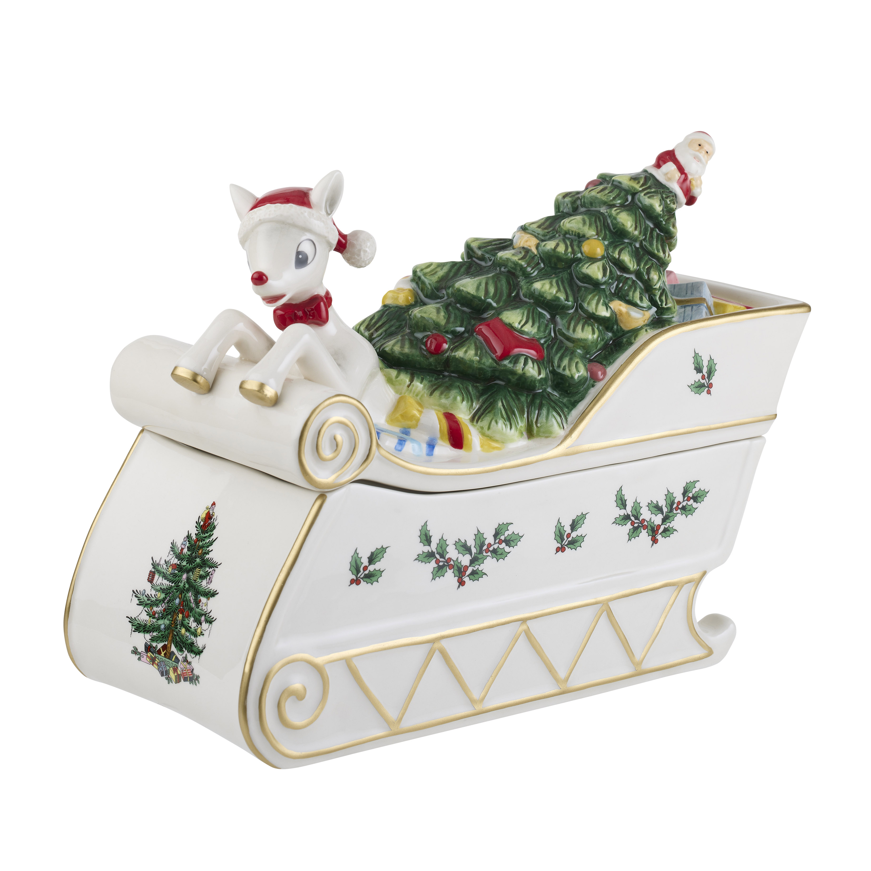 Rudolph the Red-Nosed Reindeer® Cookie Jar image number null